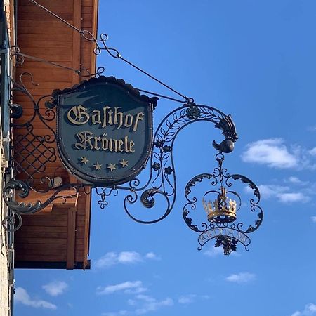 Hotel Gasthof Kroenele Lustenau Esterno foto