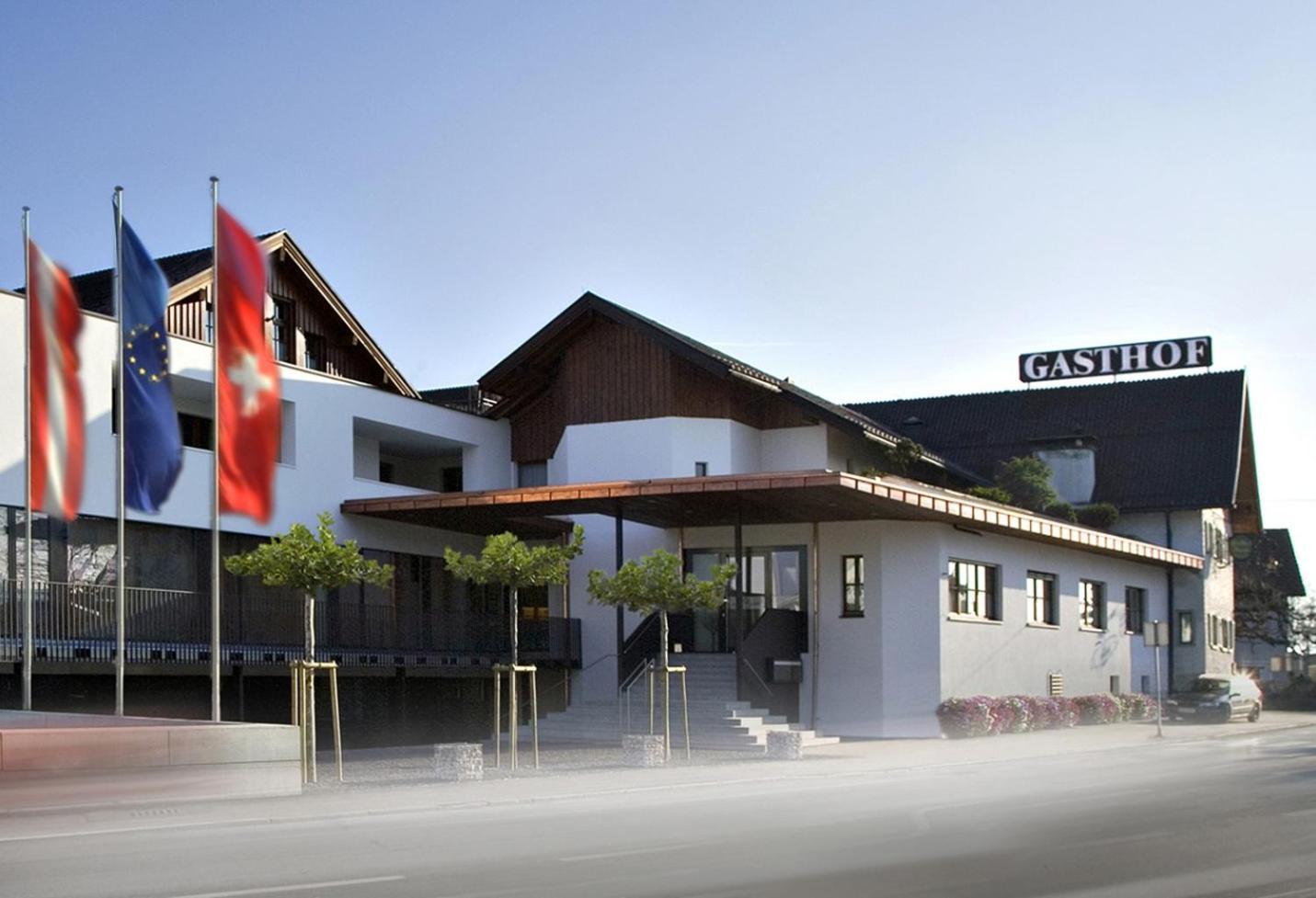 Hotel Gasthof Kroenele Lustenau Esterno foto