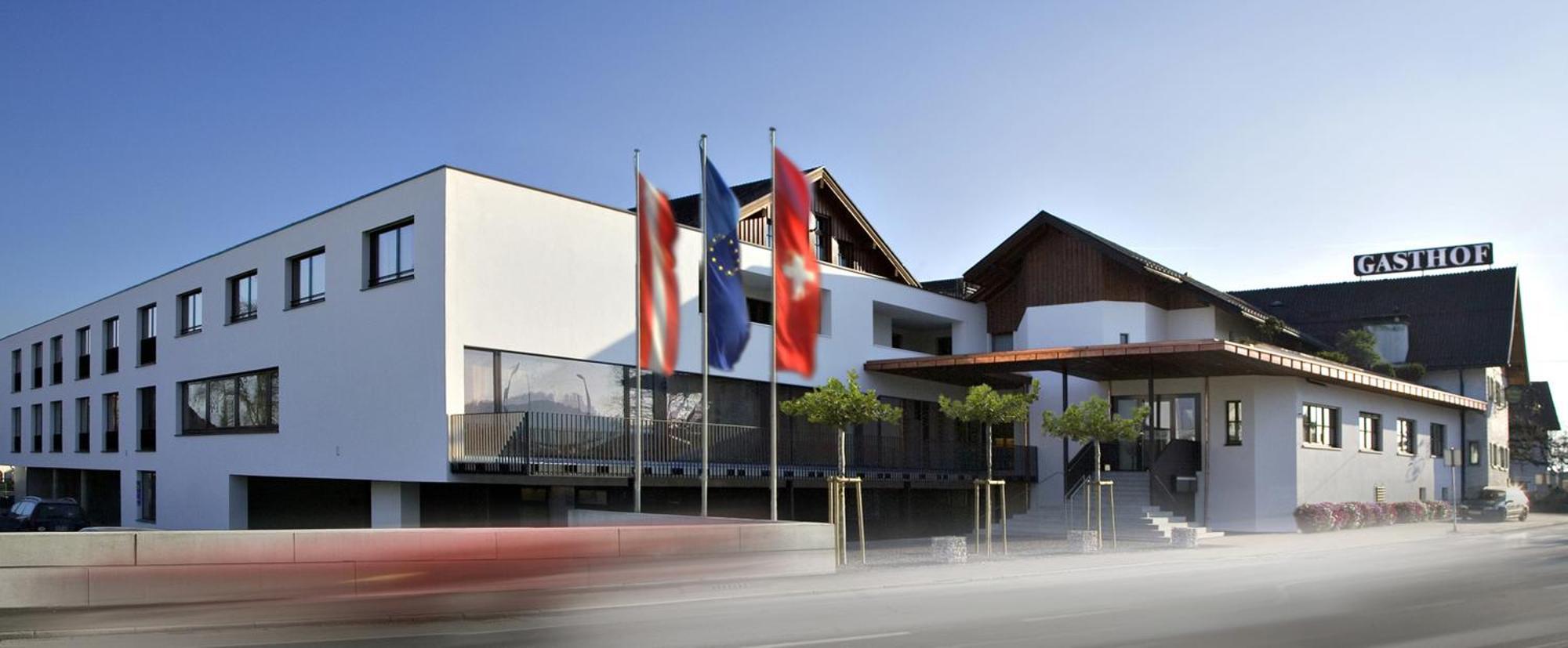 Hotel Gasthof Kroenele Lustenau Esterno foto